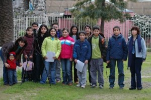 Group Photo of students in Chile