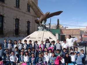 Participants out the Museo de laa Aves de Mexico