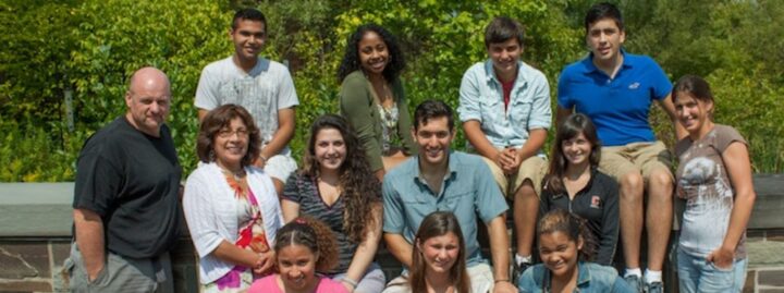 Photo from a youth group workshop